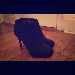Black Stiletto Boots (Size 8)